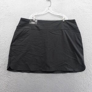 Lady Hagen Sculpt Golf Skirt Skort Size 3X‎ Black Womens Tennis Pickleball NWT